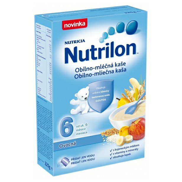Nutrilon kaše mléčná ovocná 
